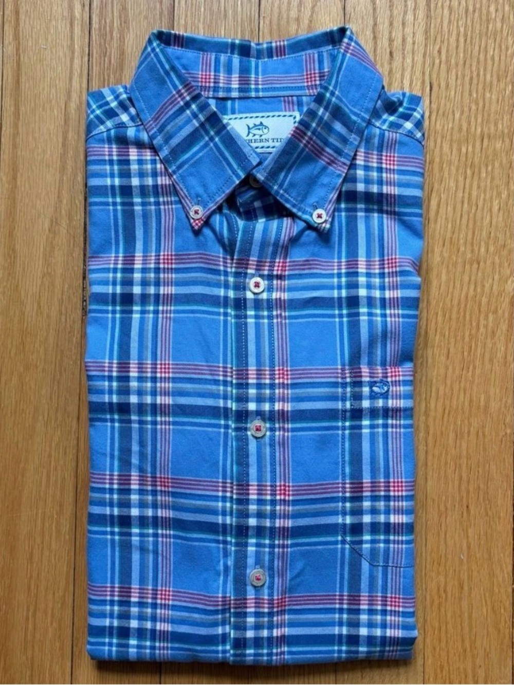 Lot 4 Southern Tide Men’s Long Sleeve Dress Shirts Small Multicolor Patterns - Picture 6 of 9